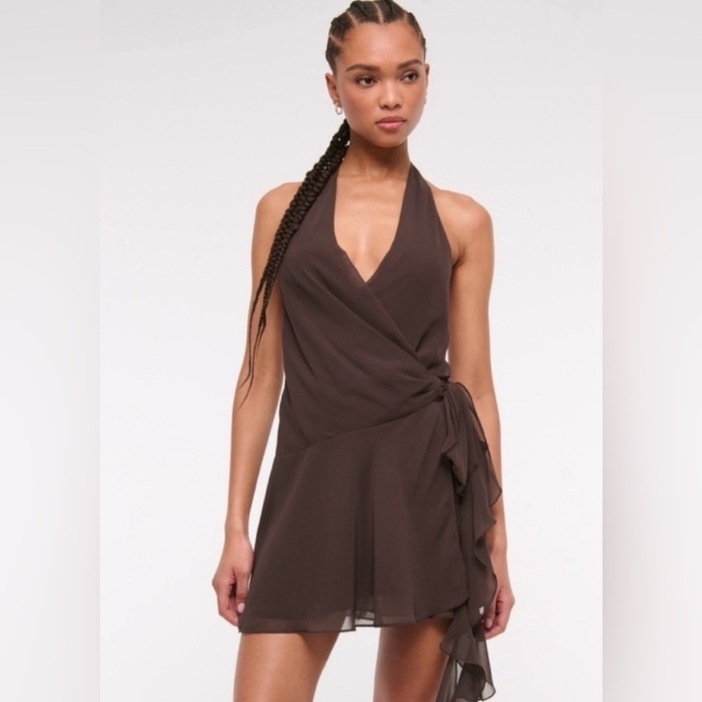 Abercrombie & Fitch Chocolate Brown Dress